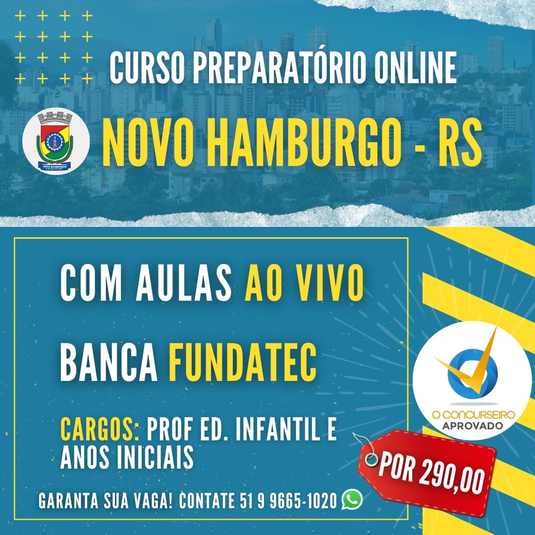 O Concurseiro - Cursos preparatórios em São Leopoldo